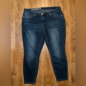 Lovesick skinny jeans